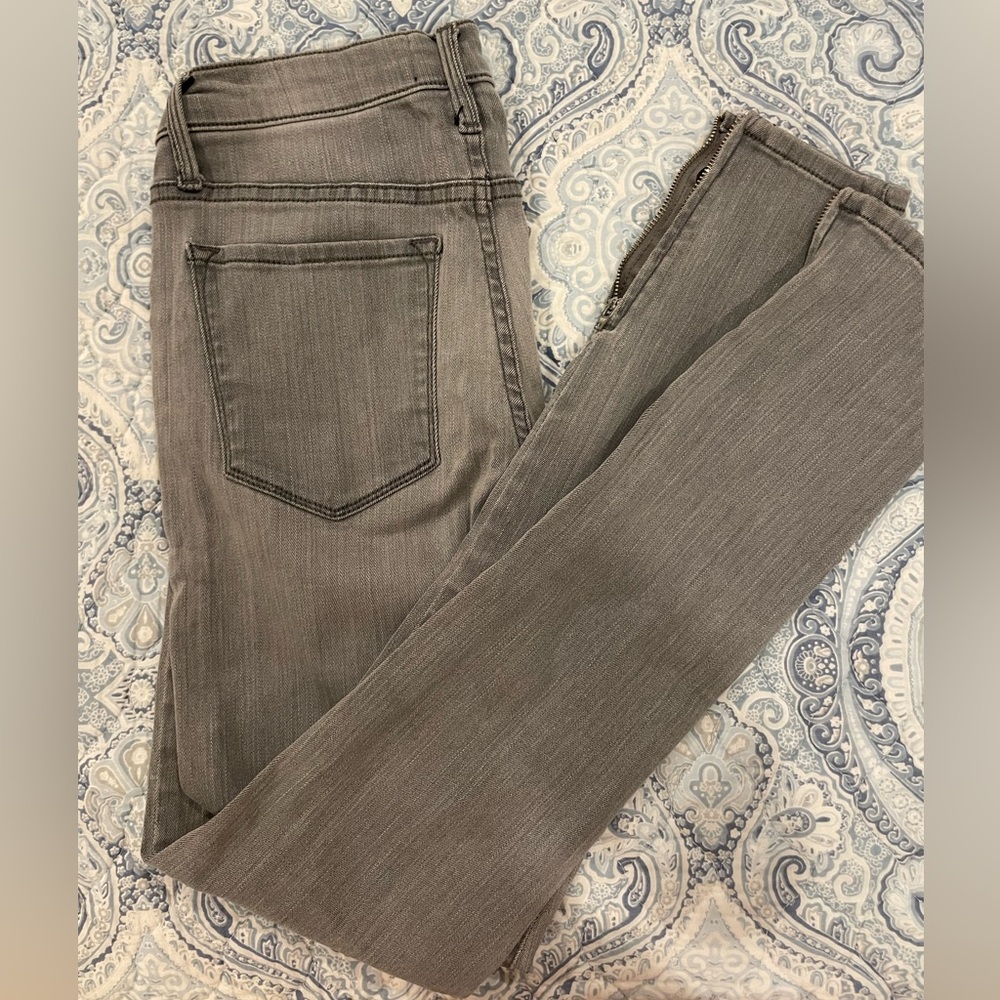 BLACK ORCHID grey wash skinny jeans